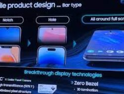 Samsung Mengembangkan Teknology HP Layar Tanpa Bingkai