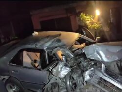 Kecelakaan di Sleman, Mobil Sedan Tabrak Bengkel Pengemudi Tewas